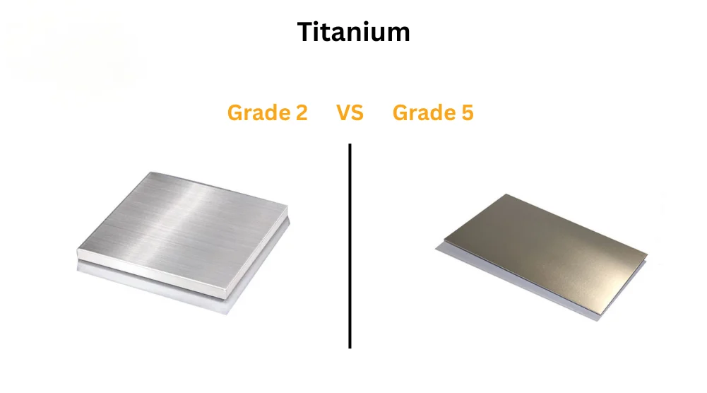 Titanium Grade 5 (Ti-6Al-4V) vs Grade 2 (CP): A Technical Guide to Properties, Cost, and Machinability 1 Titanium grade 2 vs grade 5 img1