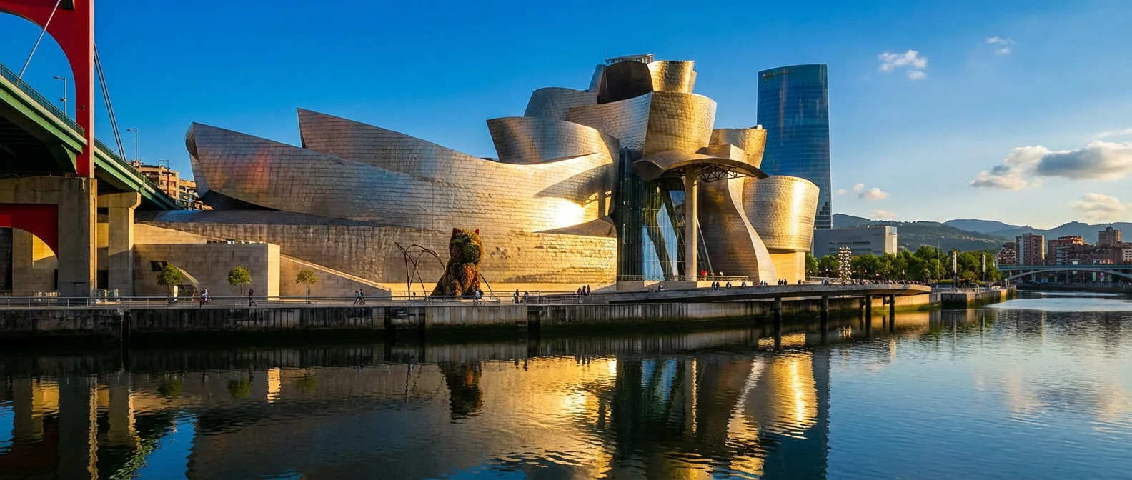 What is Titanium Used For? From Aerospace to Everyday Life 4 Guggenheim Museum Bilbao titanium cladding shimmering in sunlight