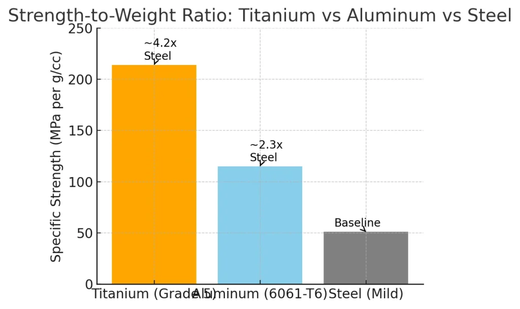 What is the Density of Titanium? (Comparing Grades, Steel, and Aluminum) 2 oJ5113W