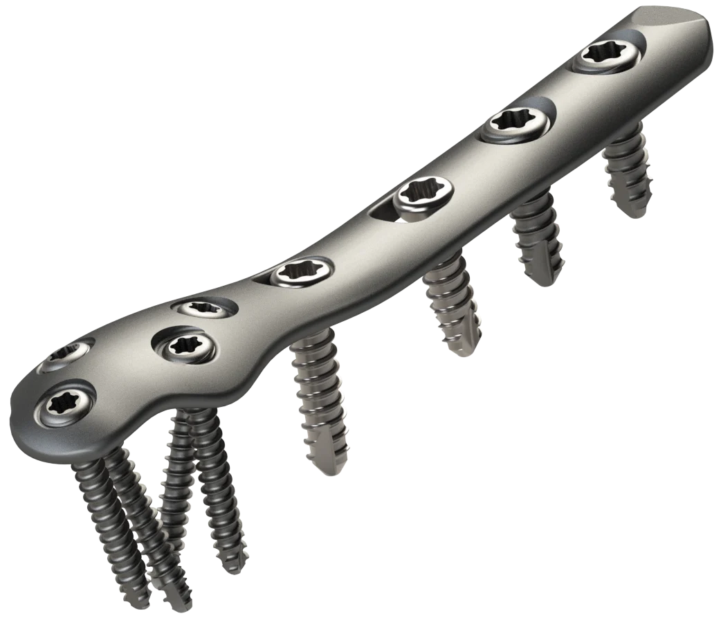 Why Titanium Is the Safest Metal for Medical Implants — And What "Biocompatible" Actually Means 6 Titanium orthopedic plates and screws for bone fixation — Orthopaedic Implant Company