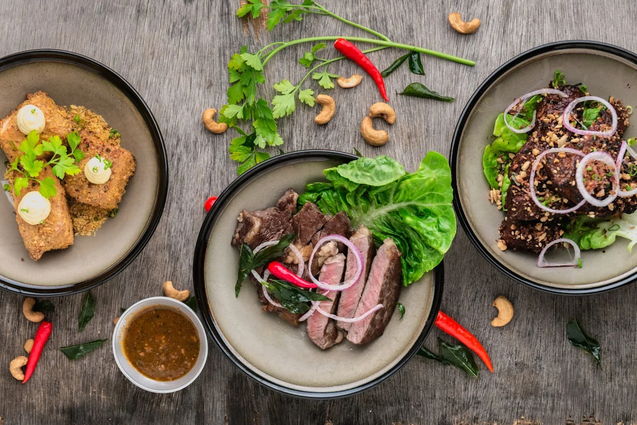 Are Titanium Pans Safe? What I Found After Testing Both Types 4 Steak and food being seared in a metal pan - cooking technique for stainless or titanium pans