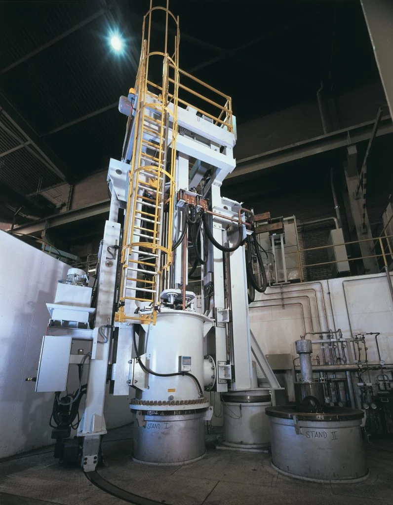 How to Buy Titanium from China: The Supplier Selection Checklist Procurement Teams Actually Use 2 Vacuum arc remelting VAR furnace inside titanium manufacturing plant China - titanium ingot production