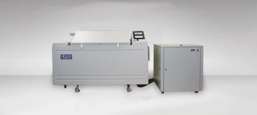 Titanium Passivation: Process Guide, ASTM Standards, and Acid Selection 7 Salt spray testing chamber for corrosion resistance verification of passivated titanium parts per ASTM B117 standard